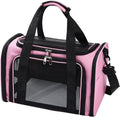 Sac de transport Oxford pour chiens et chats rose