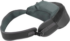 Sac bandoulière respirant en nylon pour chiens et chats gris