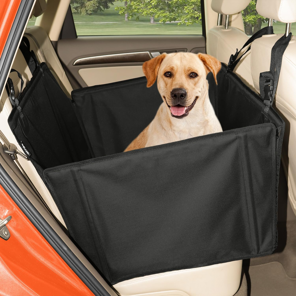 Siège auto renfocé pour chiens jusqu'à 18 kg noir