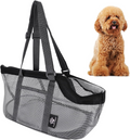 Sac bandoulière respirant pour chiens et chats noir