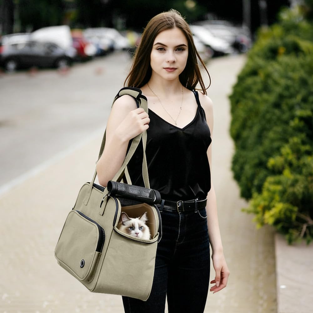 Sac de transport respirant pour chiens et chats jusqu'à 13 kg